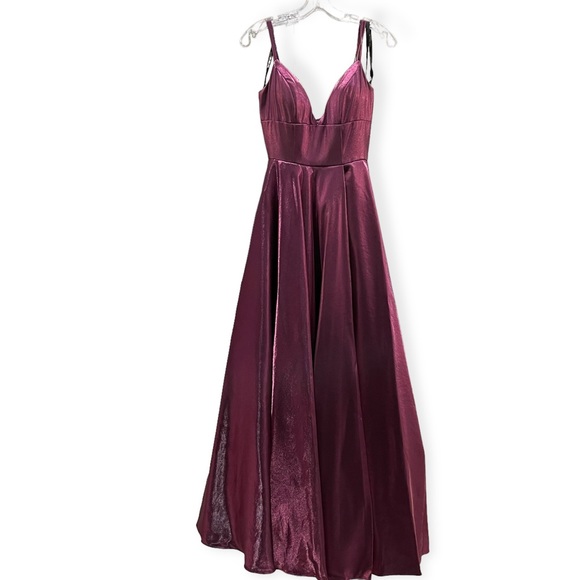 Sherri Hill #53548 Purple Special Occasion Dress NWT - Picture 3 of 14